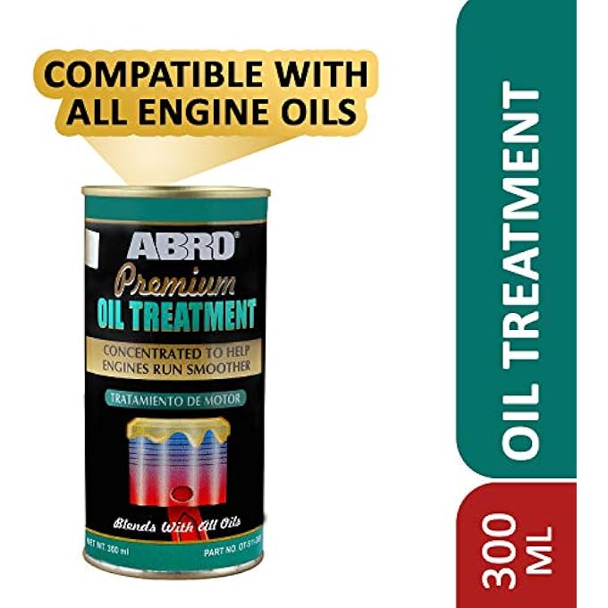 أبرو معالج زيت محرك البنزين والديزل OT-511-300 وتقليل الصوت لسيارات الدفع الرباعي والسيارات (300 مل) - Image 2